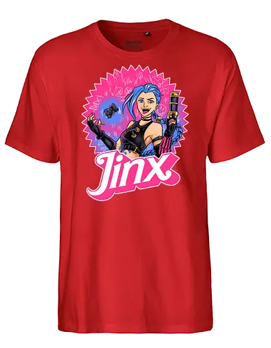 the madness witch  - Gaming, game, cool, cartoon, shooter, crazy, madness, love, populer, Puppet, girl, woman, lol - Fairtrade T-Shirt