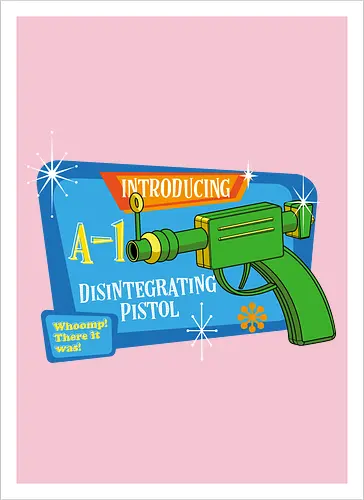 Disintegrating pistol