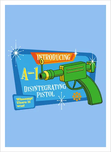 Disintegrating pistol