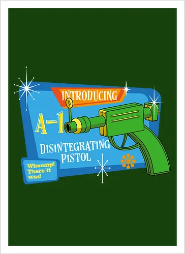 Disintegrating pistol
