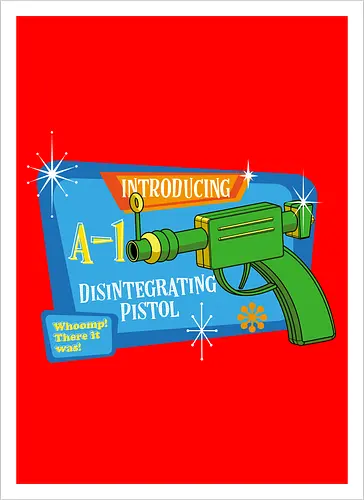 Disintegrating pistol