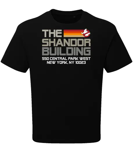The Shandor Building - retro, vintage, retro movies, Ghost - Oversize T-Shirt