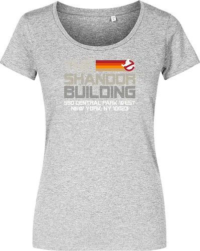 The Shandor Building - retro, vintage, retro movies, Ghost - Damen T-Shirt