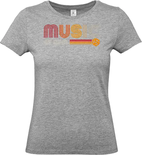 45 RPM Music - retro, vintage, music - Standard T-Shirt (Frauen)