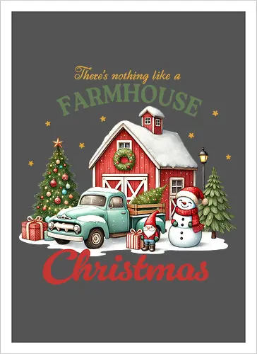 There's nothing like a farmhouse christmas