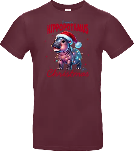 I want a hippopotamus for Christmas