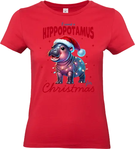 I want a hippopotamus for Christmas