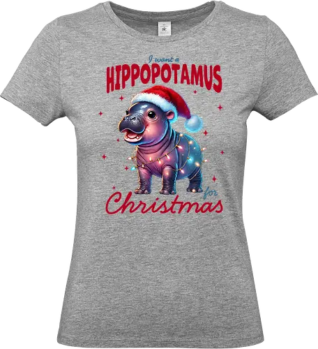 I want a hippopotamus for Christmas