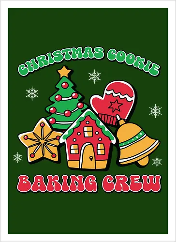 Christmas Cookie Baking Crew
