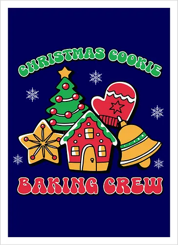 Christmas Cookie Baking Crew