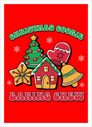 Christmas Cookie Baking Crew