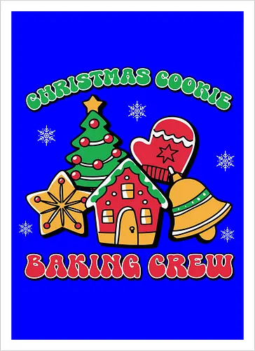 Christmas Cookie Baking Crew