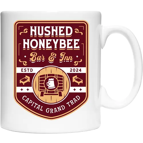 Hushed Honeybee Inn Emblem