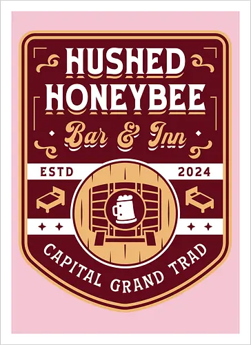 Hushed Honeybee Inn Emblem