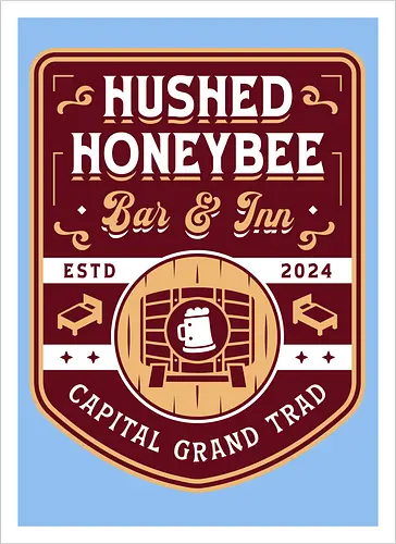 Hushed Honeybee Inn Emblem