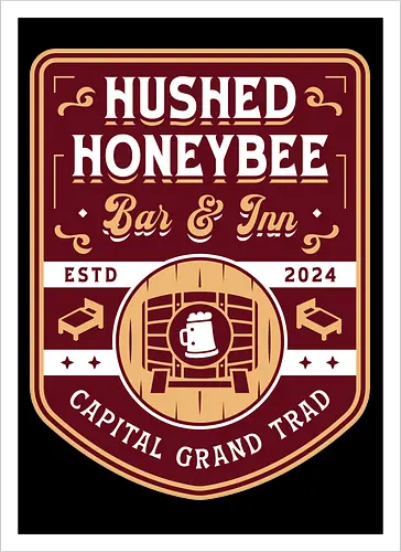 Hushed Honeybee Inn Emblem