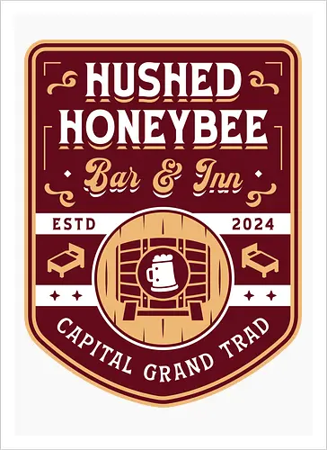 Hushed Honeybee Inn Emblem