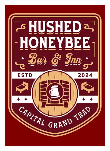Hushed Honeybee Inn Emblem