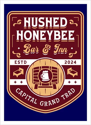 Hushed Honeybee Inn Emblem