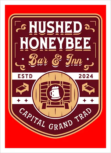 Hushed Honeybee Inn Emblem