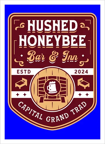 Hushed Honeybee Inn Emblem