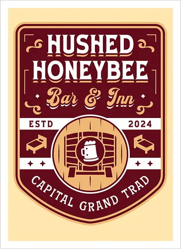 Hushed Honeybee Inn Emblem