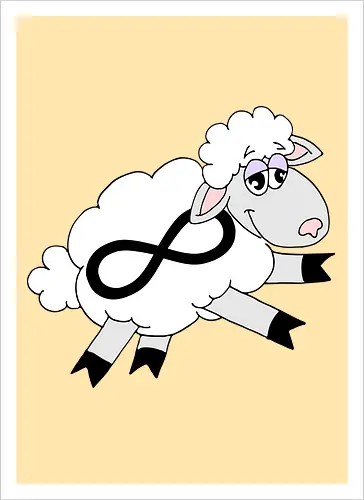 Infinity Couting Sheep (Unendliche Schäfchen zählen)