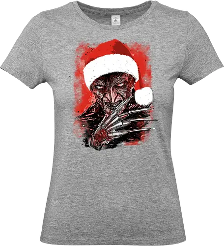 I wish you a Freddy christmas - Freddy Krueger, nightmare on elm street, movie, horror, christmas, spooky - Standard T-Shirt (Frauen)