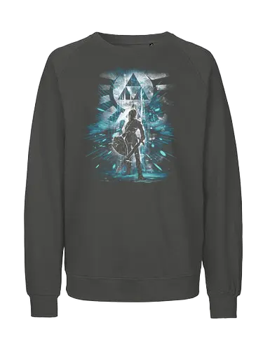 Hylian storm - Legend, Hero of Time, gaming, gamer, video game, pop culture, geek - Fairtrade Sweatshirt