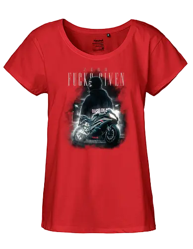 Zero fucks given  - Fairtrade Girl Shirt