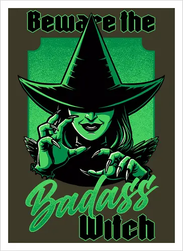 Beware Green Witch