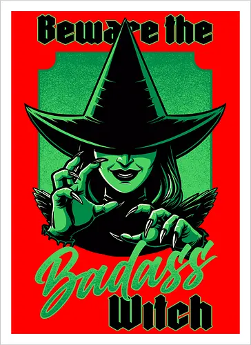 Beware Green Witch