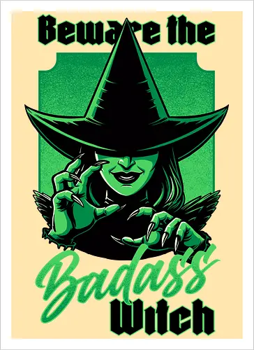 Beware Green Witch