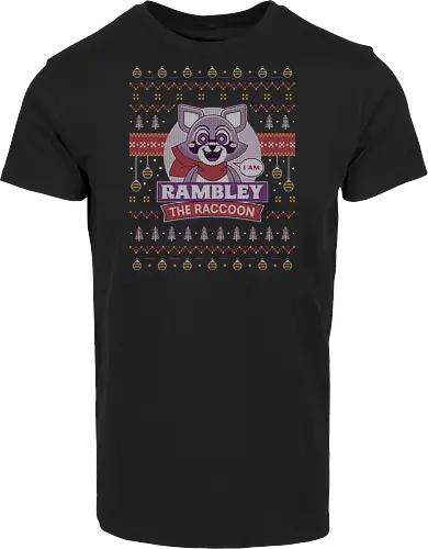 Rambley Raccoon Ugly Sweater