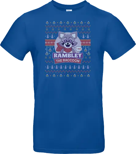 Rambley Raccoon Ugly Sweater