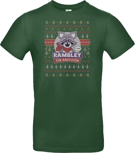 Rambley Raccoon Ugly Sweater