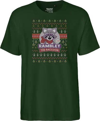 Rambley Raccoon Ugly Sweater