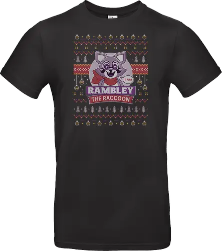 Rambley Raccoon Ugly Sweater