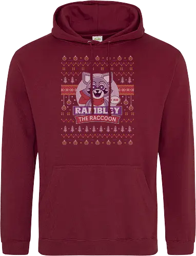 Rambley Raccoon Ugly Sweater