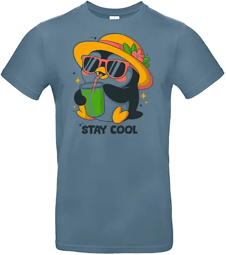 Stay Cool - funny, fun, cute, happy, pet - Standard T-Shirt