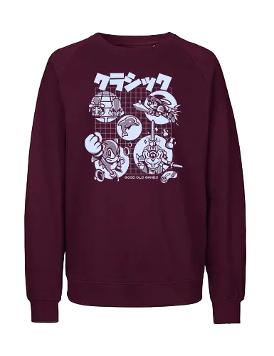 Die gute alte Spiele 01 - retro, gaming, gamer, retro gamer - Fairtrade Sweatshirt