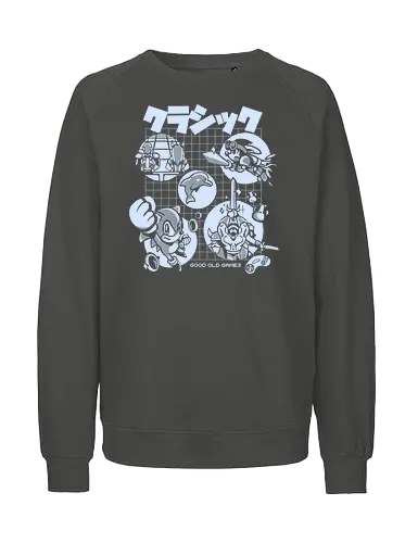 Die gute alte Spiele 01 - retro, gaming, gamer, retro gamer - Fairtrade Sweatshirt