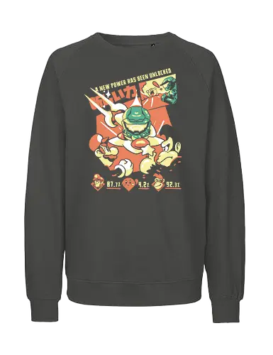 Entsperrte Leistung - retro, gaming, gamer, retro gamer - Fairtrade Sweatshirt
