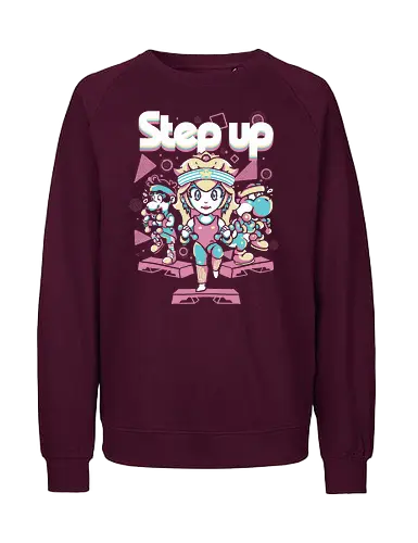 Steigern - retro, gaming, gamer, retro gamer - Fairtrade Sweatshirt