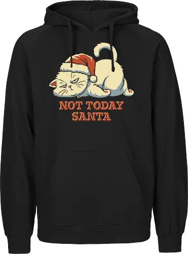 Not Today Santa - Lazy Christmas Cat 