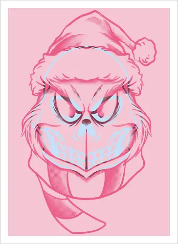 anaglyph grinch