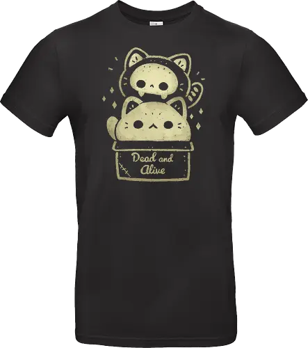 Creepy Kawaii Schrodingers Cat