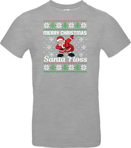 Merry Christmas and  Santa Floss