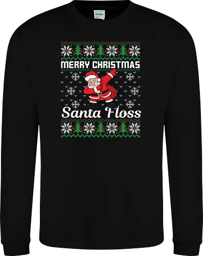 Merry Christmas and  Santa Floss