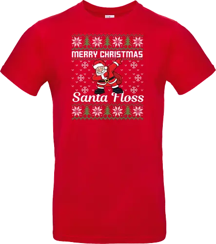 Merry Christmas and  Santa Floss